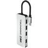 Green Cell Hub Usb Green Cell 4 porte USB-A 3.0 Argento [NUGCEUS4PHUBC4A]