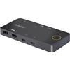 Startech.com Switch KVM Startech.com Usb-c 2 x Usb-c Hdmi Singolo 4K 60Hz Nero [C2-H46-UC2-PD-KVM]
