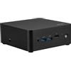 Msi Mini PC barebone Msi Cubi NUC AI U5-125H 4.5GHz Nero [CUBI NUC AI 1UMG-019BEU]