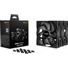 Be quiet Ventola 140x140 Be Quiet Pure Wings 3 PWM 140mm Nero 3pz [BL139]