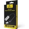 Gembird Adattatore di rete Gembird usb 3.1 tipo A/C Nero/Grigio [NKGEMP1PU000007]