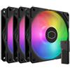 Cooler master Ventola 120x120 Cooler Master SickleFlow Edge 120mm Nero 3pz