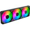 Cooler master Ventola 120x120 Cooler Master SickleFlow Edge 360 ARGB 120mm Nero