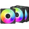 Arctic Ventola 120x120 Arctic P12 Pro Reverse A-RGB 3x120mm Nero [ACFAN00333A]