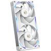 Nzxt Ventola 120x120 Nzxt Performance F240X 2x120mm Bianco [RF-U24PN-W1]