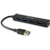 Equip Hub Usb Equip 128953 Usb 3.2 4 porte Tipo A 5Gbps SuperSpeed Nero [128953]