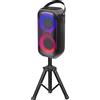 TREVI Altoparlante Trevi XFest Usb Aux-in Tws xfm Wireless 50W con Treppiede Nero [XFM225W10]