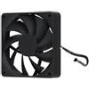 HYTE Ventola 120x120 Hyte FA12 PWM 4x120mm Nero pece [FAN-HYTE-FA12-BB-4]