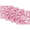 HYTE Ventola 120x120 Hyte FA12 PWM 4x 120mm Latte alla fragola [FAN-HYTE-FA12-SM-4]