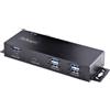 Startech.com Hub usb Startech.com 7porte 10Gbps Usb A/C Nero [HB31C5A2CME]