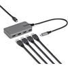 Startech.com Hub usb Startech.com 4porte Usb C/A Grigio [5G4AC-USB-C-HUB]