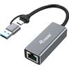 Equip Adattatore di rete Equip USB tipo C Grigio [133495]