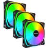 Montech Ventola 120x120 Montech RX120 Pro PWM Reverse ARGB 3x120mm Nero [RX120 PRO Black 3 in 1]