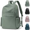 HYC00 Zaino Scuola Media Ragazza Ragazzo Zaini Casual Scuola Superiore Zaino Università Donna Zainetto School Backpack Zaini Scolastici Leggero 14 pollici Laptop Bag per Viaggi Lavoro Affari,Verde