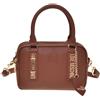 Love Moschino BORSA VITELLO + PU CASTAGNA