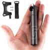 GIYO Mini pompa per bici da strada - Valvola Presta, 120 PSI CNC canna telescopica, leggera e portatile, blocco valvola di sicurezza, prodotta in Taiwan (GM04)
