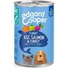 EDGARD & COOPER CANE ADULTO SALMONE E TACCHINO DA 400 GR IN LATTINA | 400G