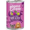 EDGARD & COOPER CANE ADULTO SELVAGGINA E ANATRA DA 400 GR IN LATTINA | 400G