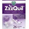 Procter & Gamble Vicks Zzzquil Nasal Strips26pz