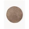 Westwing Collection Tappeto rotondo soffice a pelo lungo Leighton