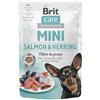 Brit Care Mini Filetti in salsa di salmone e aringhe 85g