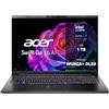 acer Swift Go 16 AI Laptop | Display 16" WUXGA+ OLED | Intel Core Ultra 7 256V | 16 GB RAM | 1024 GB SSD | Copilot+ PC | Windows 11 | QWERTY | PC Portatile IA