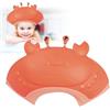 Futuhada Cuffia da Doccia Cap per Bambino, Visiera Regolabile Cappello Doccia Bambini, Tappi per Shampoo per Bambini, Baby Bath Shower Cap Prevenire l'Acqua Flusso Verso Occhi e Viso (Rosa)