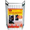 Best Fire Griglia universale salva ustioni per stufe a legna ed a pellet - 49x34.5hx14 cm.
