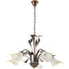 Onli Lampadario lucrezia 5 luci bronzo, e14
