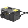 Stanley Cassetta porta utensili stanley essential con ruote 66,5x34,4x40,4 cm