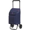 Gimi Carrello porta spesa argo blu, 42 lt