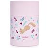 MINILAND Portapappa Termico In Acciaio Inox Dreamland Scoiattolo 600 ml