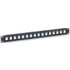 Intellinet Pannello Patch Modulare 16 Posti 1 HE Nero