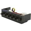Lamptron Controller ventole Lamptron FC2 5.25 Nero