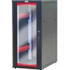 Intellinet Armadio Server Rack Techly 19'' 600x1000 27 Unita' Nero serie IdealNET