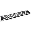 Techly Pannello di Chiusura Techly Ventilato 2U Nero per Rack Audio Video