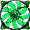 Cougar Ventola 140x140 Cougar Led D14HB-G Led verde
