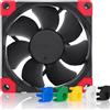 Noctua Ventola 80x80 Noctua NF-A8 PWM chromax 12V Nero