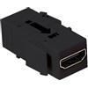 Logilink Accoppiatore Keystone LogiLink HDMI™ con Ripetitore Nero