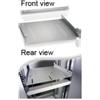 TECNOSTEEL Ripiano fisso Tecnosteel 2U 600X470 4 montanti Grigio [F9100]