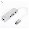 Digitus Hub usb Digitus usb 3.0 3 porte e adattatore a Gigabit lan [DA702501]