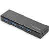 Link Hub usb Link usb 3.0 4 porte nero [E85155]
