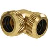 BARROW Raccordo angolato Barrow per raffreddamento ad acqua Multi-Link 90 gradi a tubo rigido 12mm AD Oro [TWT90KNS-K12 GO]