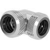 BARROW Raccordo angolato Barrow per raffreddamento ad acqua 90 gradi a 12mm AD tubo rigido Argento [TWT90KNS-K12 S]
