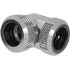 BARROW Raccordo angolato Barrow per raffreddamento ad acqua Multi-Link 90 gradi 14mm AD a 14mm AD HardTube Argento [TWT90KNS-K14 S]