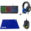 Celly Kit gaming Celly SPGAMEKITPRO 4in1 Nero/Blu [SPGAMEKITPRO]