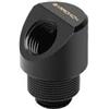BARROW Adattatore Barrow 45 gradi G1/4 pollici maschio a G1/4 pollici femmina girevole Nero [FBWT45-MR B]