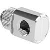 BARROW Adattatore Barrow 90 gradi G1/4 pollici maschio a G1/4 pollici femmina girevole Agento [FBWT90-MR S]