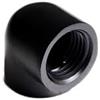 BARROW Adattatore Barrow 90 gradi G1/4 pollici femmina a G1/4 pollici femmina Nero [TDWT90SN-V2 B]