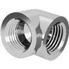 BARROW Adattatore Barrow 90 gradi G1/4 pollici femmina a G1/4 pollici femmina Argento [TDWT90SN-V2 S]